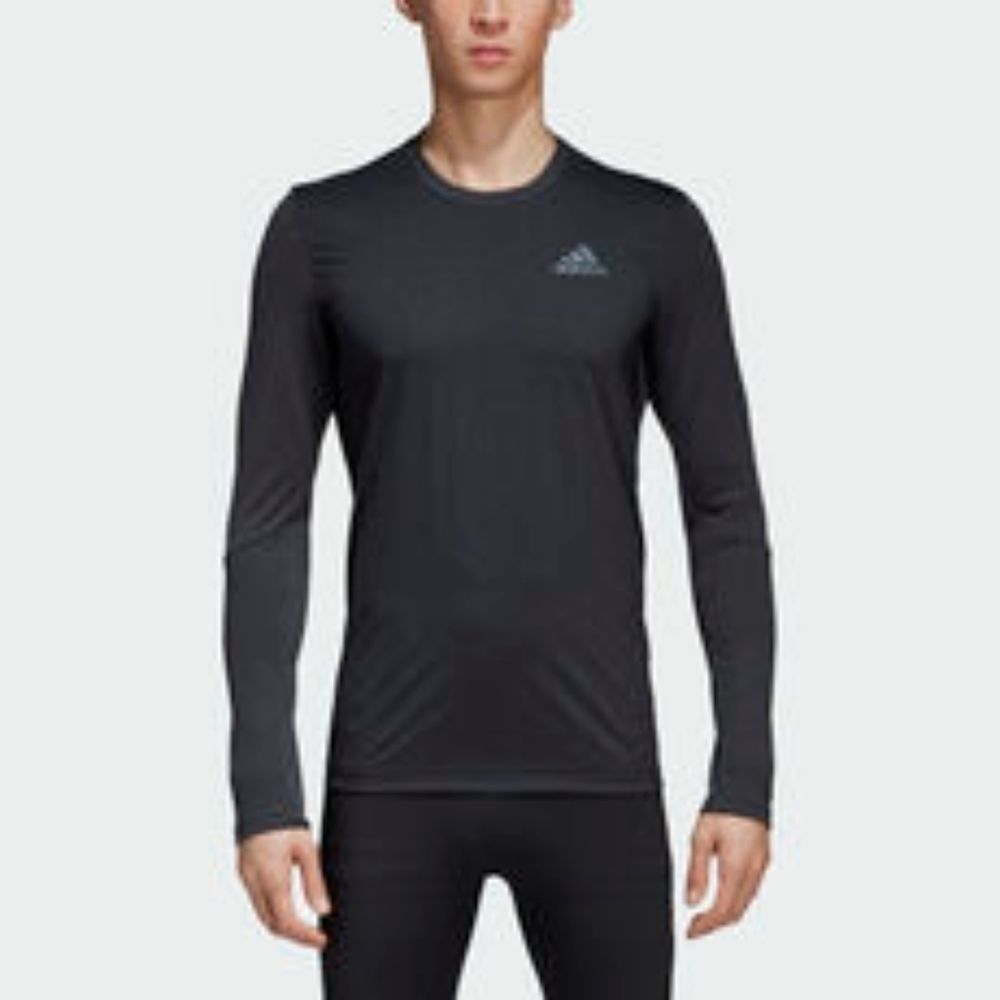 Adidas Techfit Fitted LS Base Layer‎ Mens Shirt L